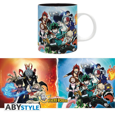 MY HERO ACADEMIA MUG HEROES VS VILLAINS 320ML