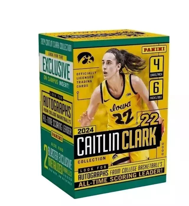 2024 Panini Caitlin Clark Collection Basketball Blaster Box