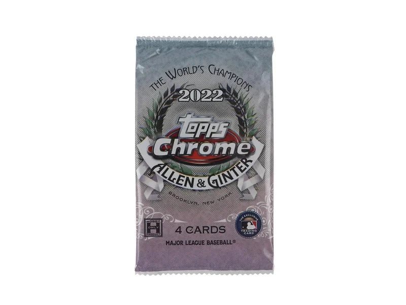 TOPPS ALLEN & GINTER CHROME BASEBALL 2022 pack