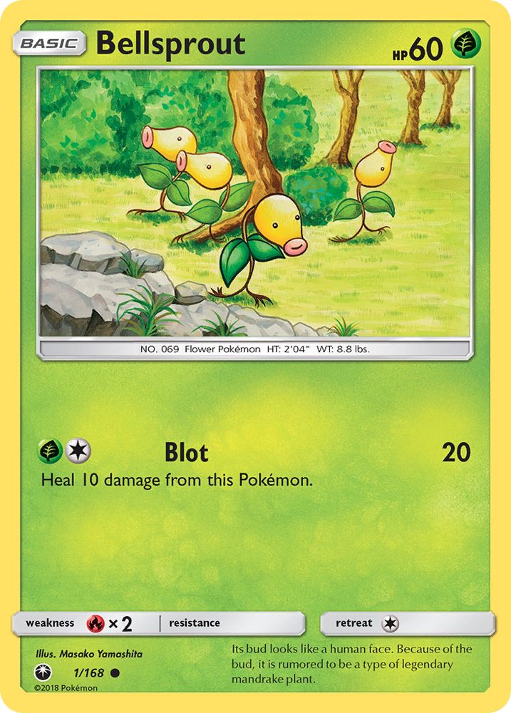 Bellsprout (1/168) [Sun & Moon: Celestial Storm]