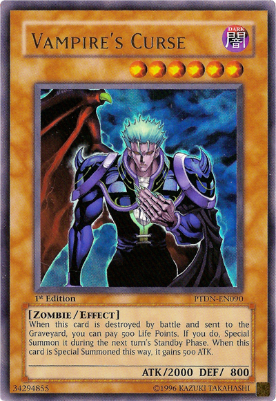 Vampire's Curse [PTDN-EN090] Ultra Rare