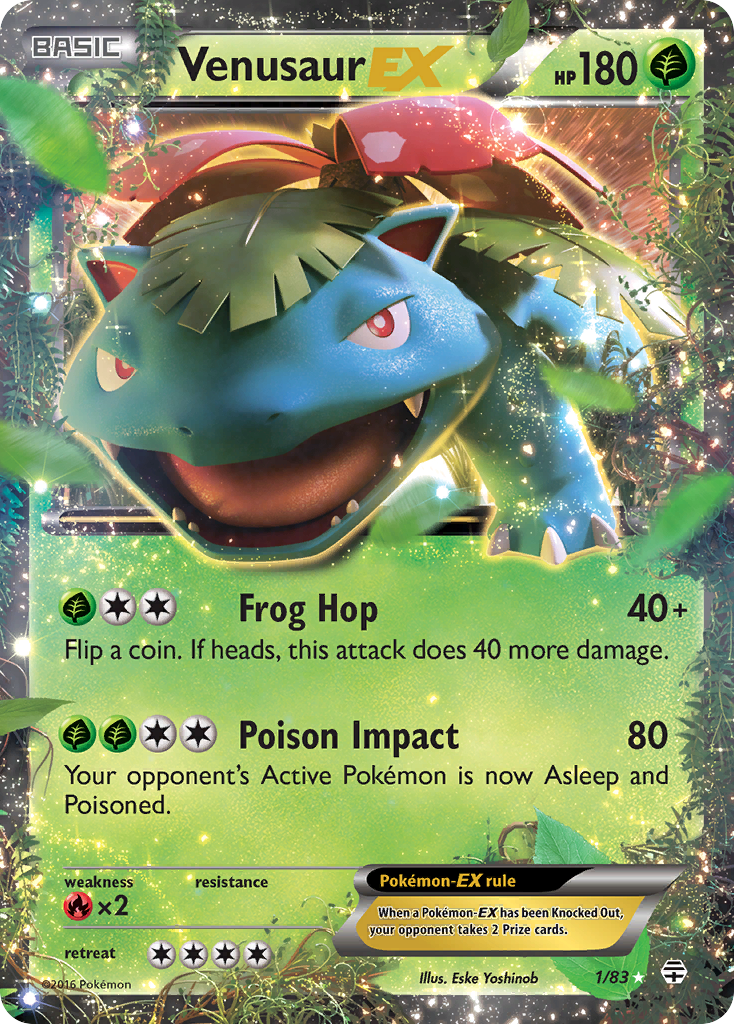 Venusaur EX (1/83) [XY: Generations]