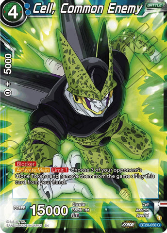 Cell, Common Enemy (BT20-050) [Power Absorbed]