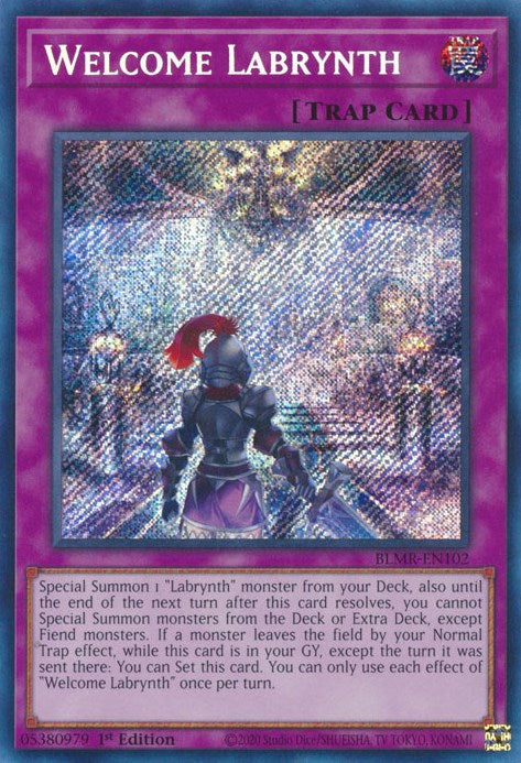 Welcome Labrynth [BLMR-EN102] Secret Rare