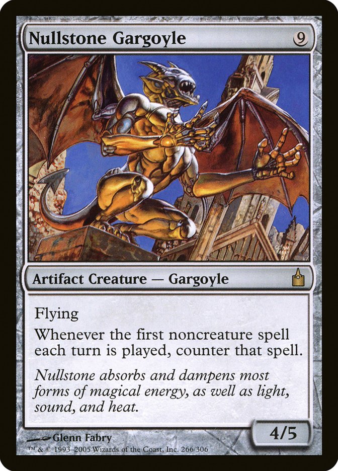 Nullstone Gargoyle [Ravnica: City of Guilds]