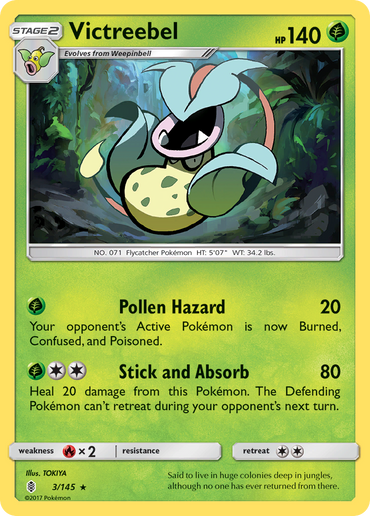 Victreebel (3/145) [Sun & Moon: Guardians Rising]