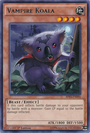 Vampire Koala [BP03-EN094] Rare