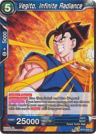 Vegito, Infinite Radiance (BT10-046) [Rise of the Unison Warrior]