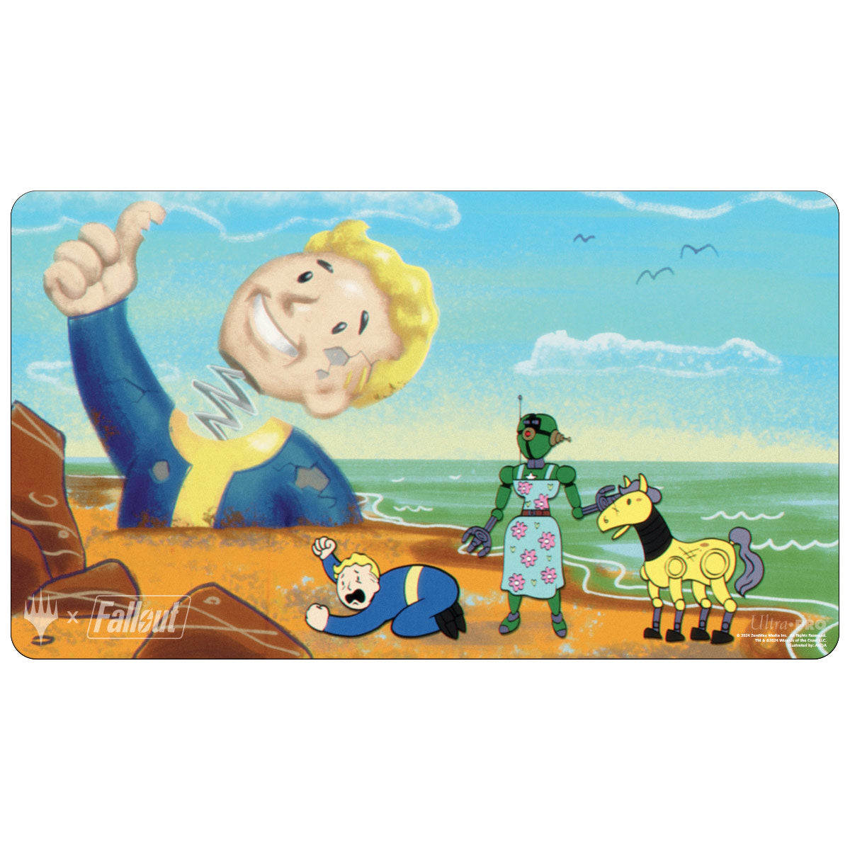 Ultra PRO: Playmat - Fallout (Ravages of War)