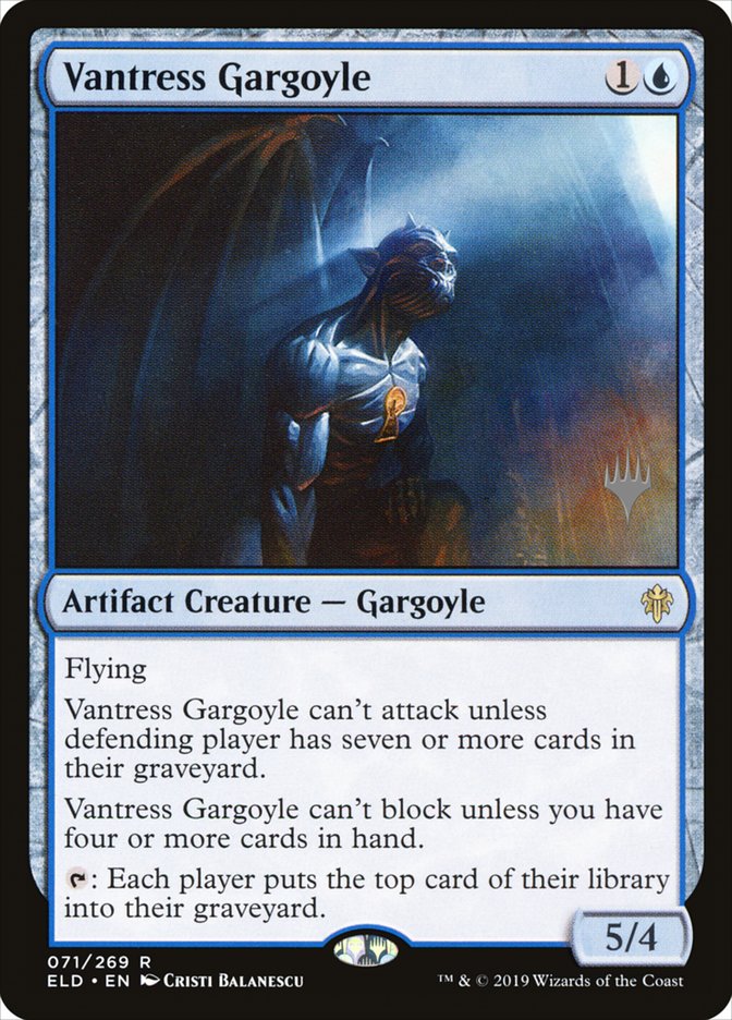 Vantress Gargoyle (Promo Pack) [Throne of Eldraine Promos]