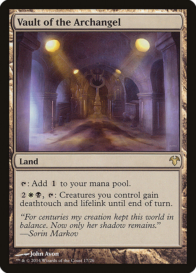 Vault of the Archangel [Modern Event Deck 2014]