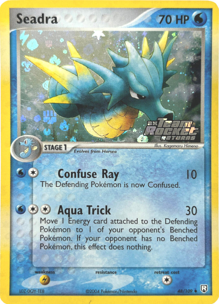 Seadra (48/109) (Stamped) [EX: Team Rocket Returns]