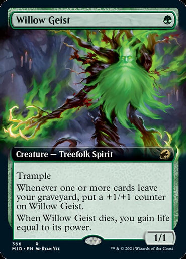 Willow Geist (Extended Art) [Innistrad: Midnight Hunt]